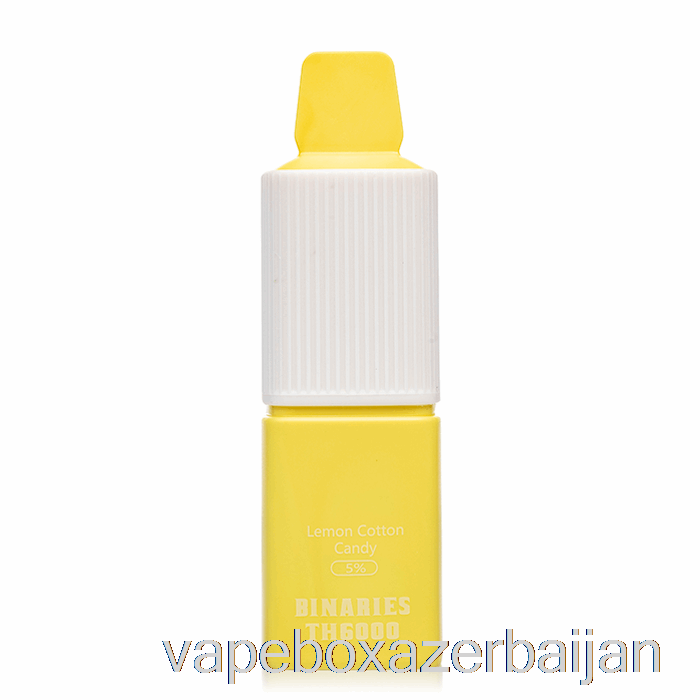 Vape Box Azerbaijan Horizon Binaries TH6000 Disposable Lemon Cotton Candy